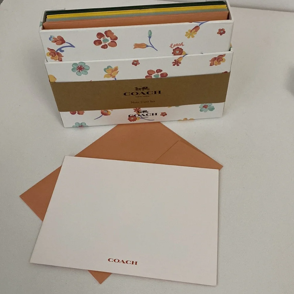 Coach Note Card Set - Picture 4 of 4